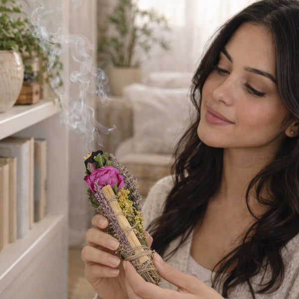 White Sage & Palo Santo Cleansing Smudge